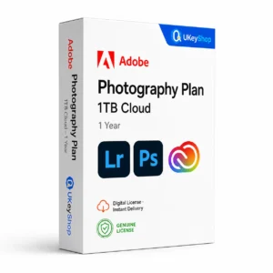 Adobe Photography Plan – 1TB Cloud (1 Year)