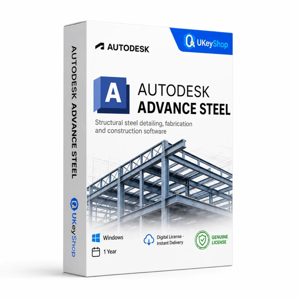 Autodesk Advance Steel (Windows, 1 Year)