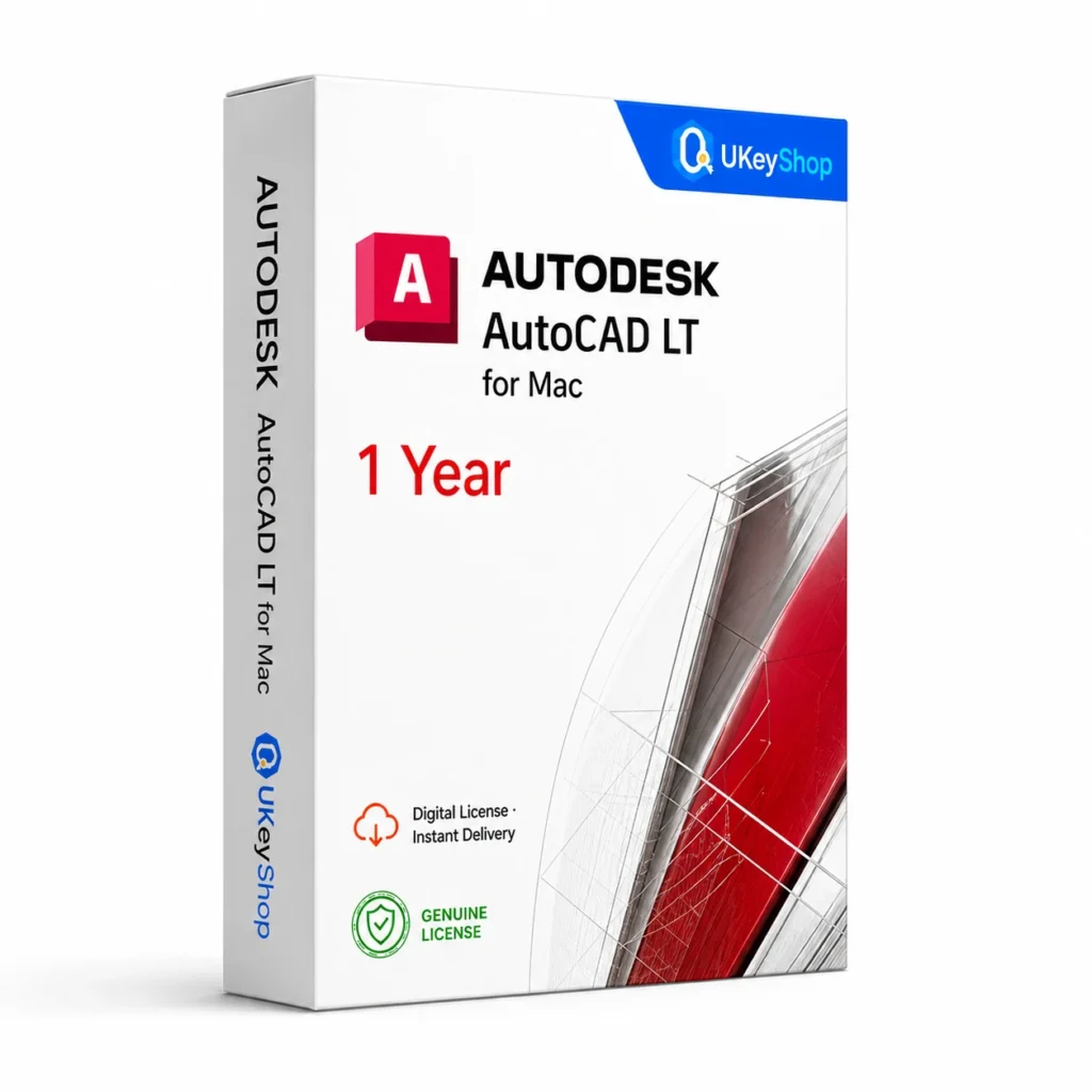 Autodesk AutoCAD LT (Mac, 1 Year)