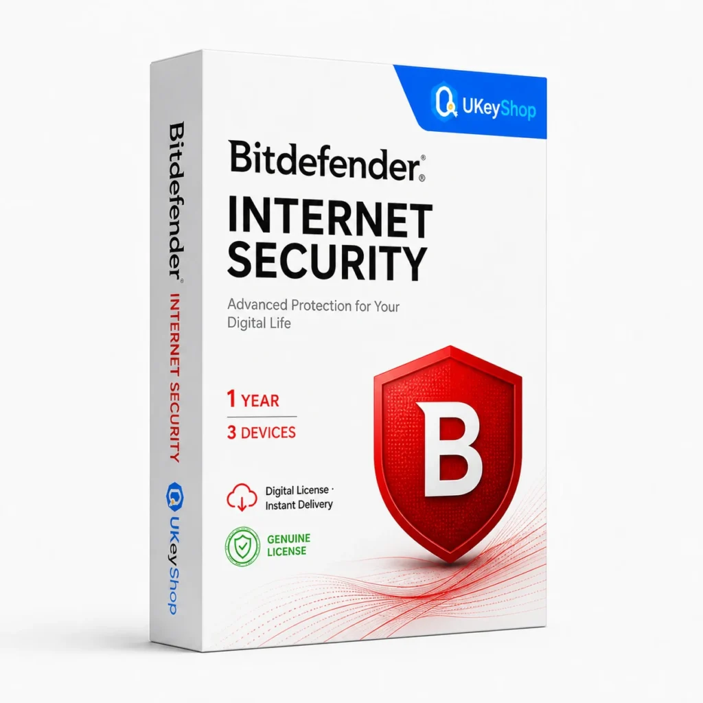 Bitdefender Internet Security (1 Year, 3 Devices)
