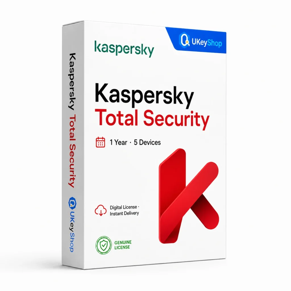 Kaspersky Total Security (1 Year, 5 Devices)