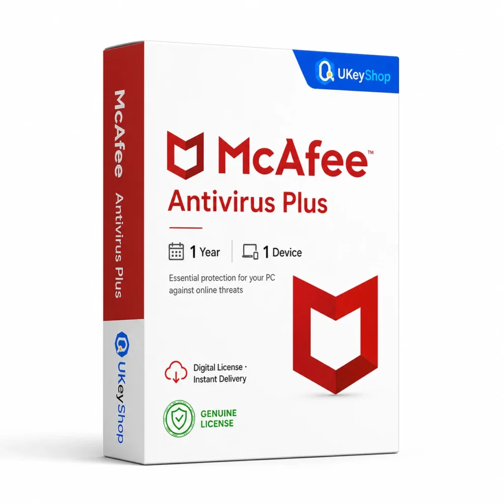 McAfee Antivirus Plus (1 Year, 1 Device)
