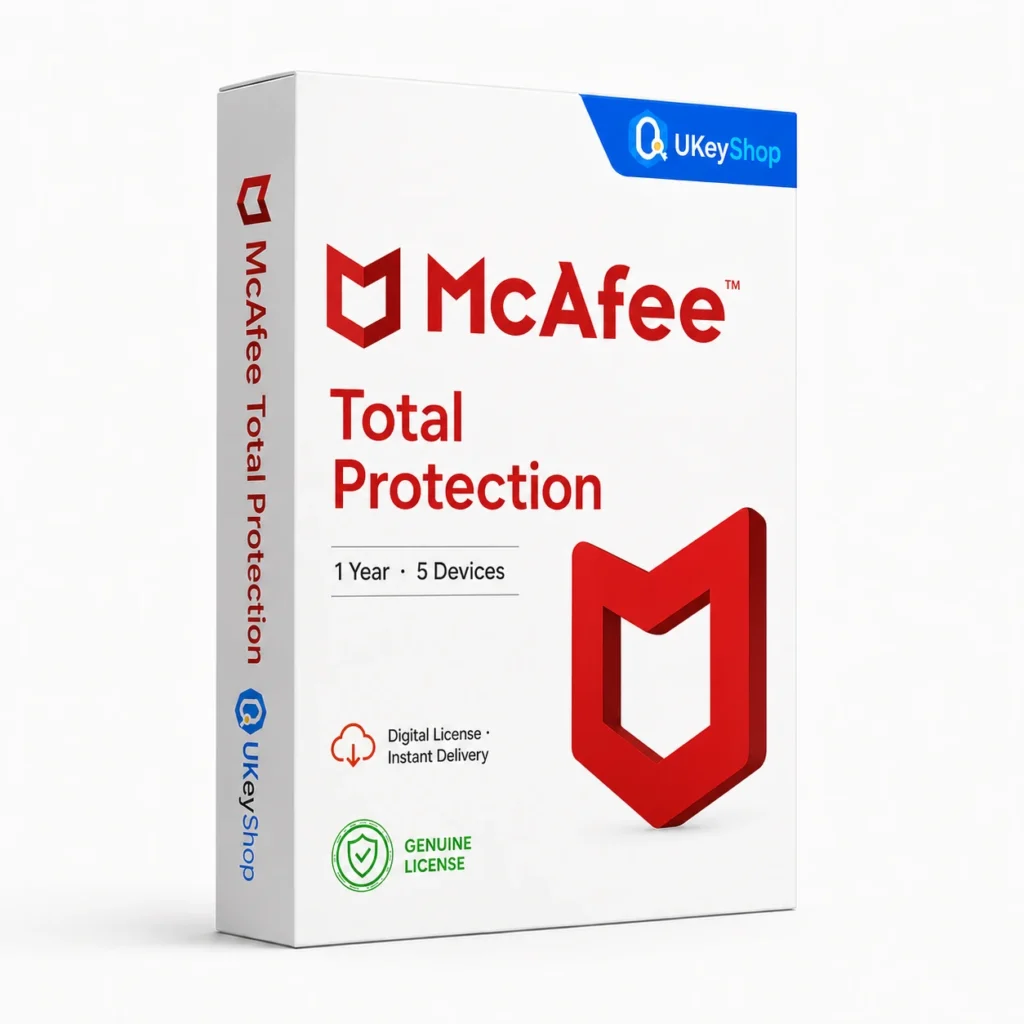 McAfee Total Protection (1 Year, 10 Devices)