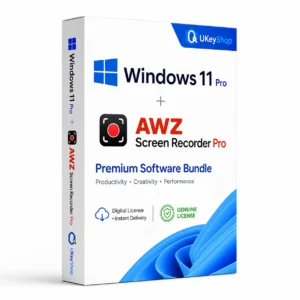 Windows 11 Pro + AWZ Screen Recorder Pro