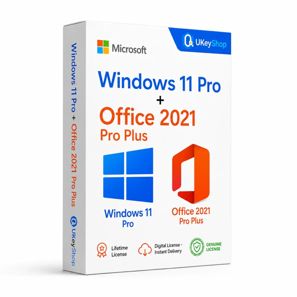 Windows 11 Pro + Office 2021 Pro Plus