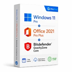 Windows 11 Pro + Office 2021 Pro Plus + Bitdefender GravityZone Core